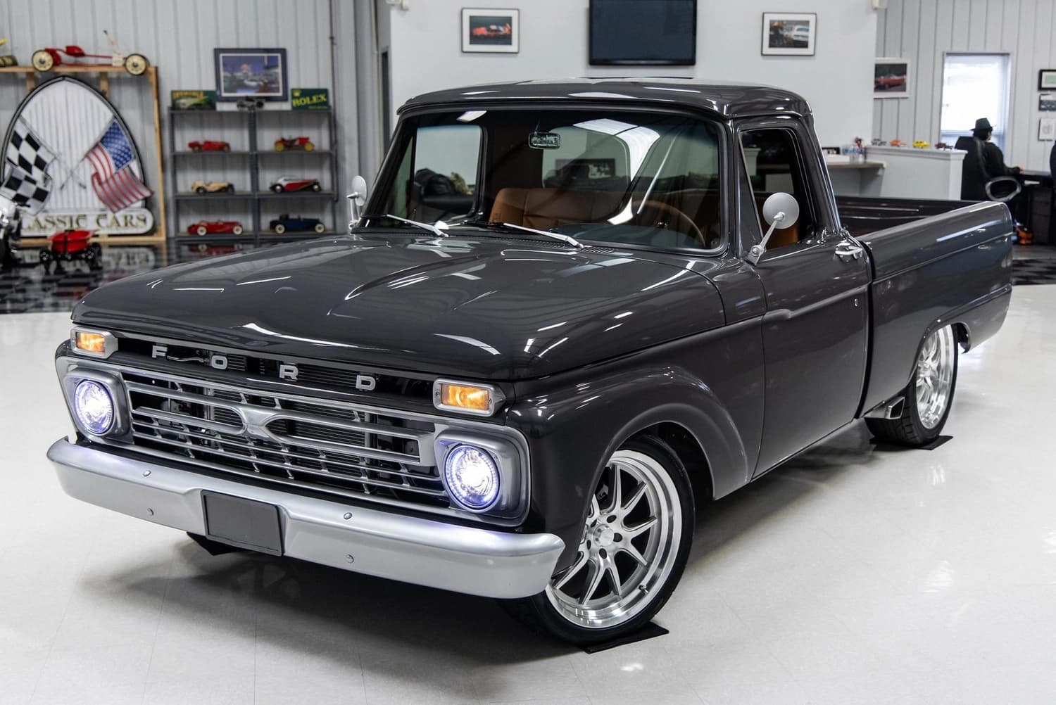 Supercharged-Triton-Powered Ford F-100 Pickup